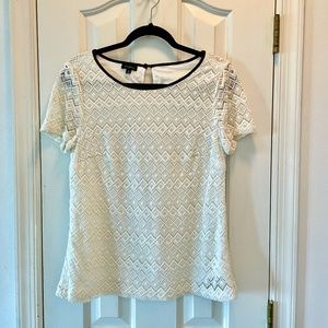 Talbots Lace Blouse